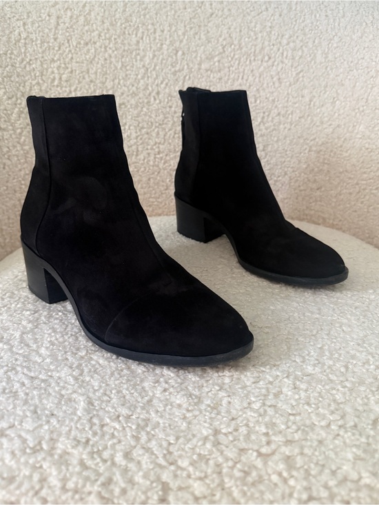 rag & bone Shoes - Rag & Bone Black Suede Leather Ankle Booties